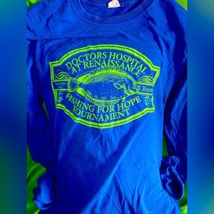 Vintage Inspired Fishing Shirt Aesthetic Long Sleeve Cotton Tee